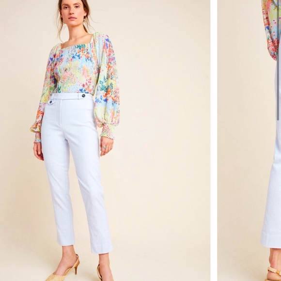 Anthropologie The Essenntial Slim Trousers - Picture 1 of 16